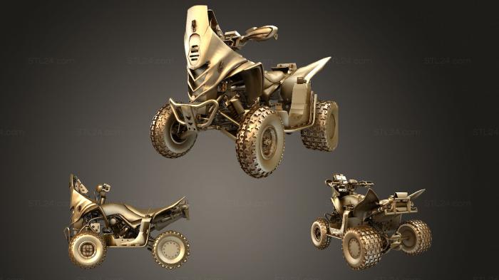 Vehicles (Yamaha Raptor, CARS_4076) 3D models for cnc